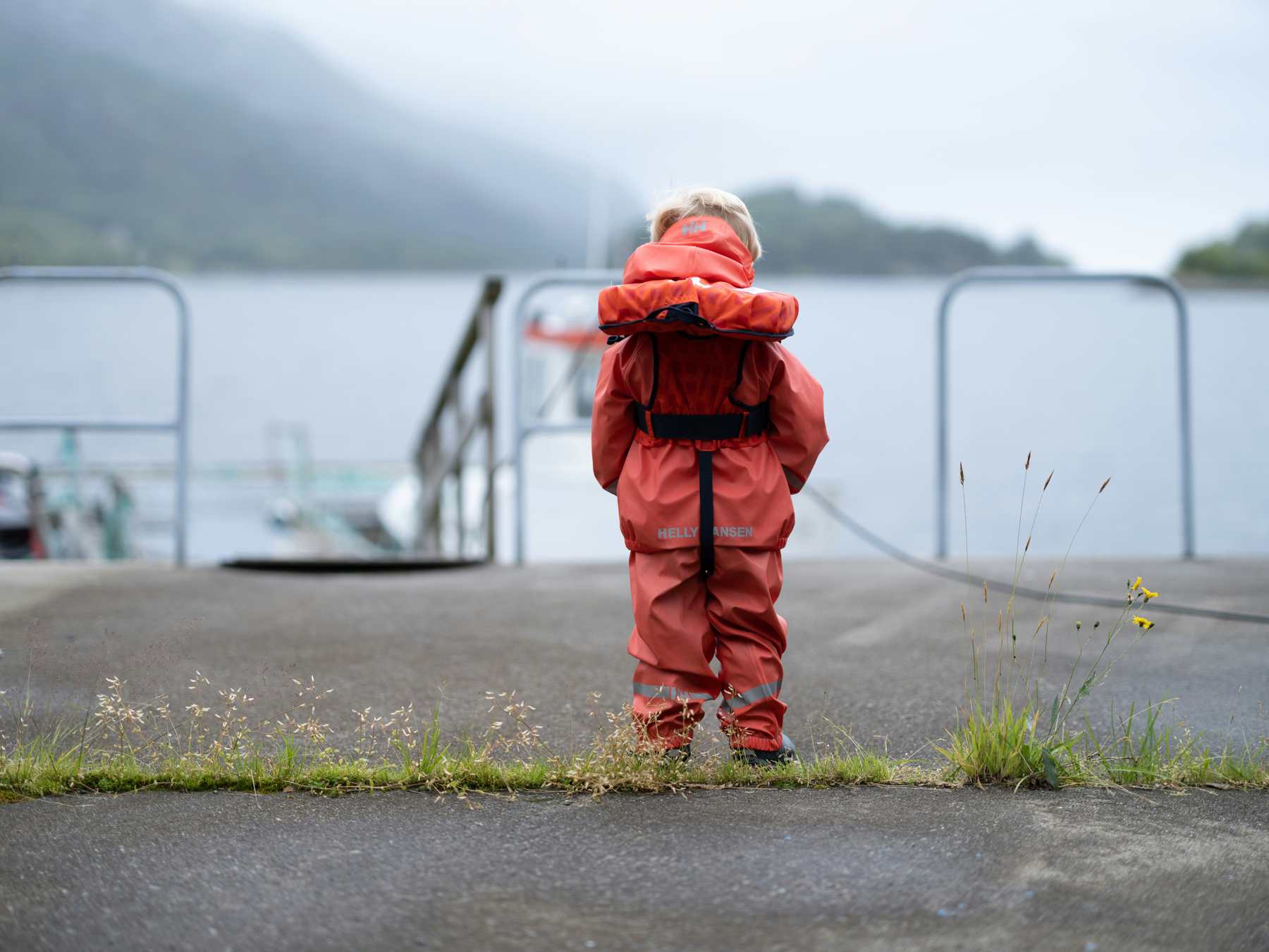 Verschmutzte Kinderjacke
