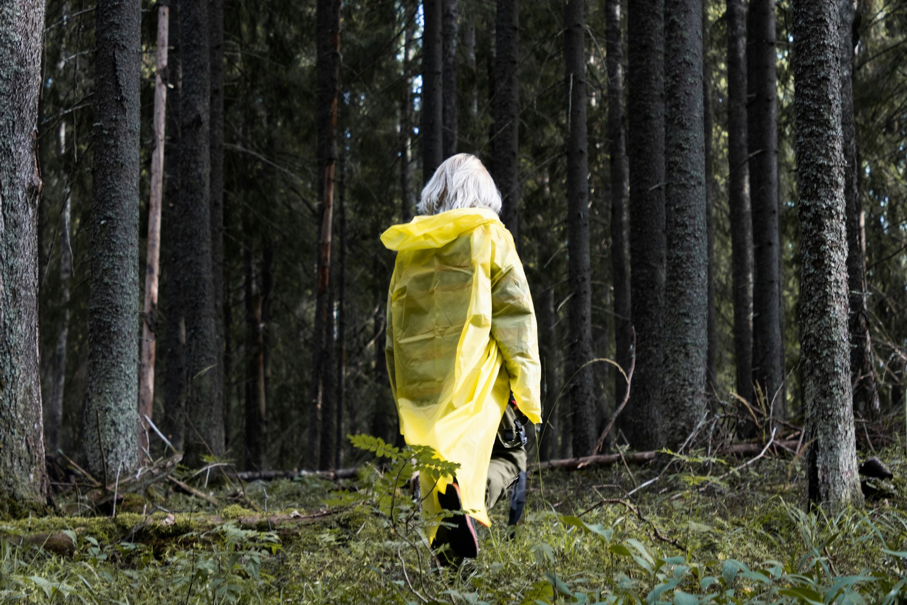 Jacke vor der Wäsche vorbereitet
